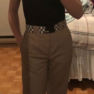 Vans checkerboard belt